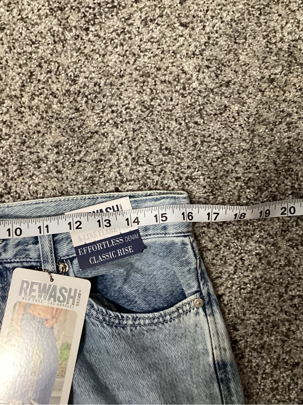 ❤️Forever 21 Rewash Classic Fit A-Line Flare Jeans - Picture 9 of 10